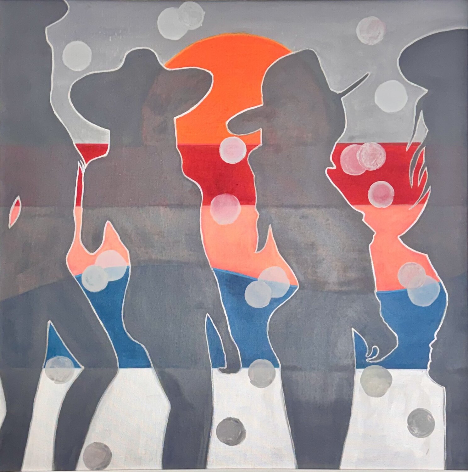 Tribute to Friendship Alessia Casarini Trygved Originalgemälde zu verkaufen