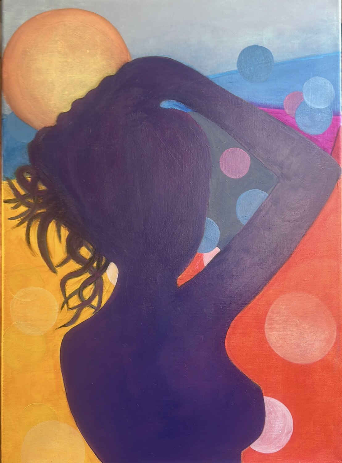 Feminine Life Colors Alessia Casarini Trygved Originalgemälde zu verkaufen