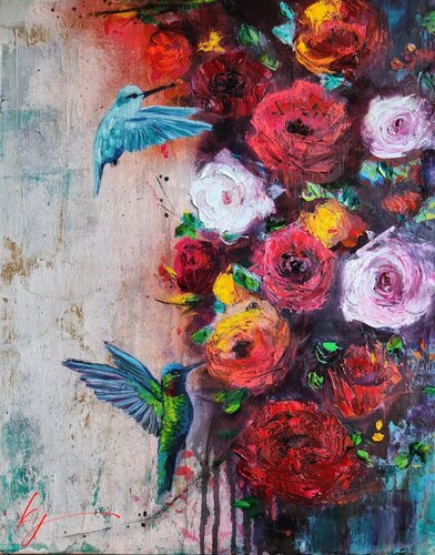 Cornucopia von Karine Jeuffroy, Malerei kaufen auf Singulart