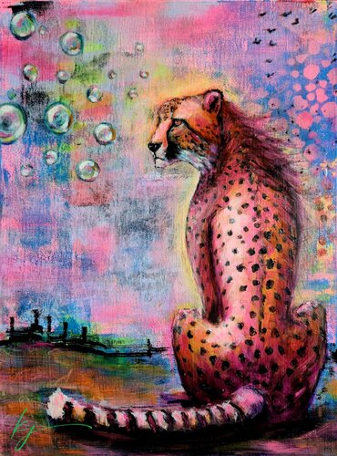 Evening Breeze von Karine Jeuffroy, Malerei kaufen auf Singulart