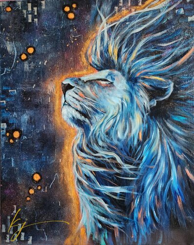 Crowned by the Breeze von Karine Jeuffroy, Malerei kaufen auf Singulart
