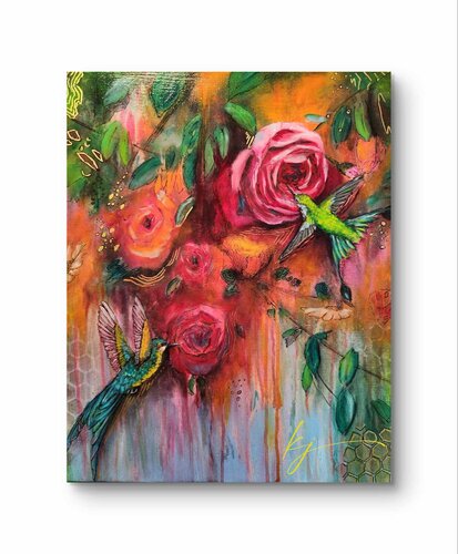 Scented Bloom von Karine Jeuffroy, Malerei kaufen auf Singulart