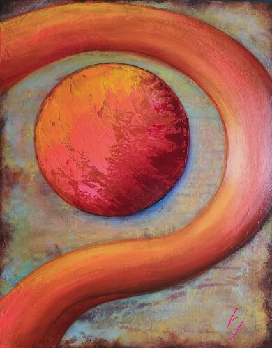 That is the Question di Karine Jeuffroy, Pittura in vendita su Singulart