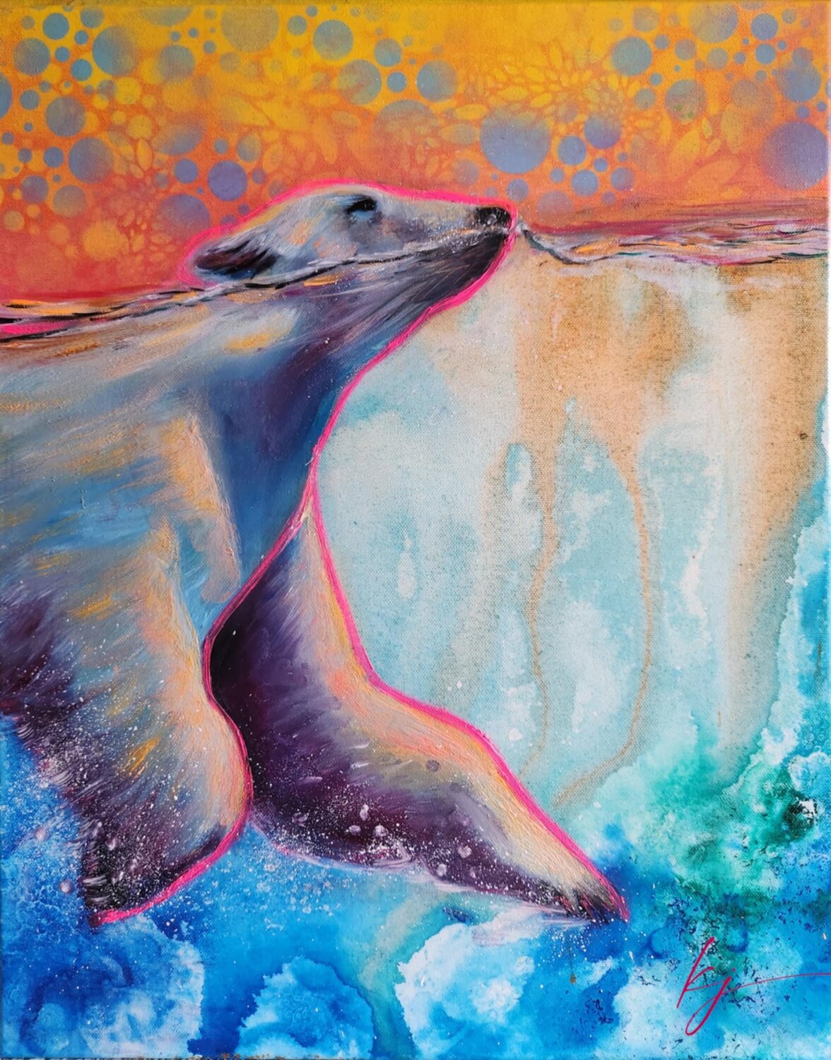 Morning Swim Karine Jeuffroy