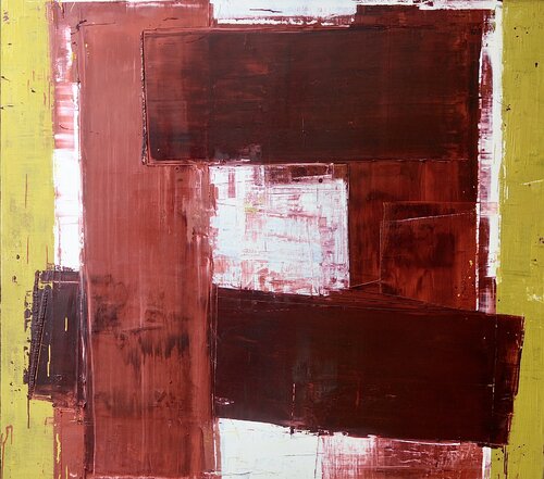 Between the lines van Marcus Hodge, Schilderij te koop op Singulart
