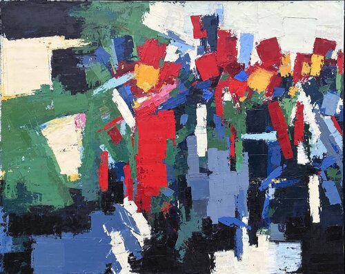 Zephyr musicians van Marcus Hodge, Schilderij te koop op Singulart
