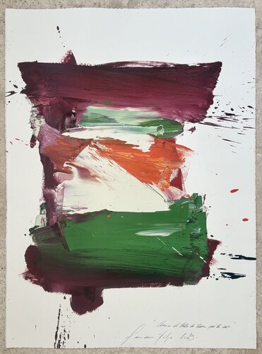 Amo el trozo de tierra que tu eres van Marcus Hodge, Schilderij te koop op Singulart