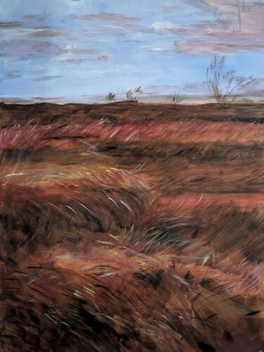 Les herbes rouges by Marie-josé Deroide, Other Media for Sale on Singulart