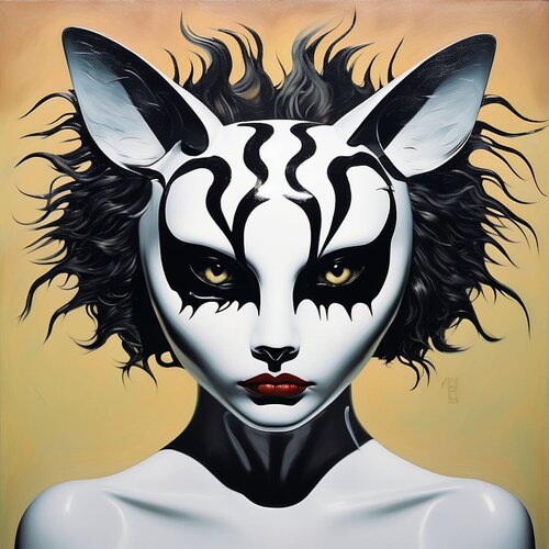 Moon Lolita van Carmen Hamelmann, Afdruk te koop op Singulart