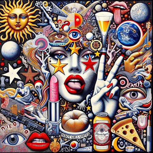 Dolce Vita — Riot Style van Carmen Hamelmann, Digitaal te koop op Singulart