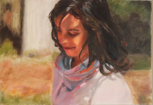 Eva's light von diego Cuéllar, Malerei kaufen auf Singulart