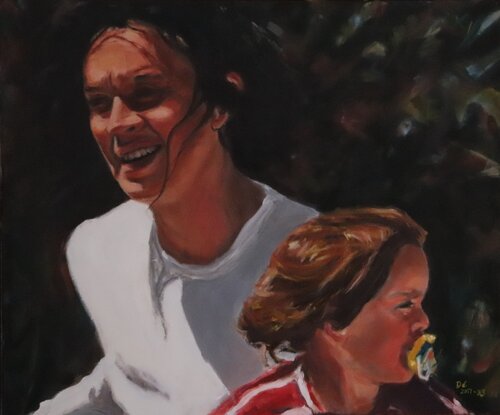 Motherhood von diego Cuéllar, Malerei kaufen auf Singulart