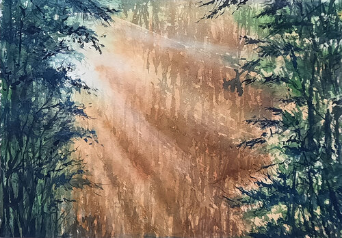 Das Sonnenlicht de Mariana Scvo, Pintura a la venta en Singulart