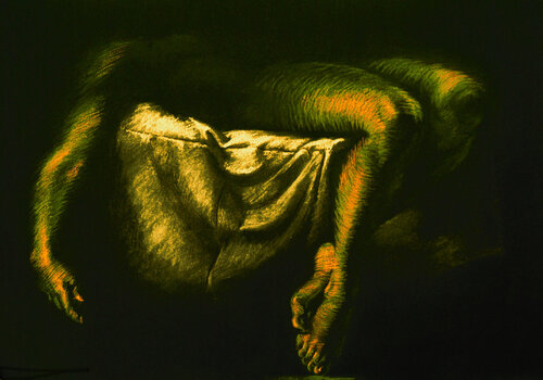 Erschöpfung de Mariana Scvo, Dibujo a la venta en Singulart