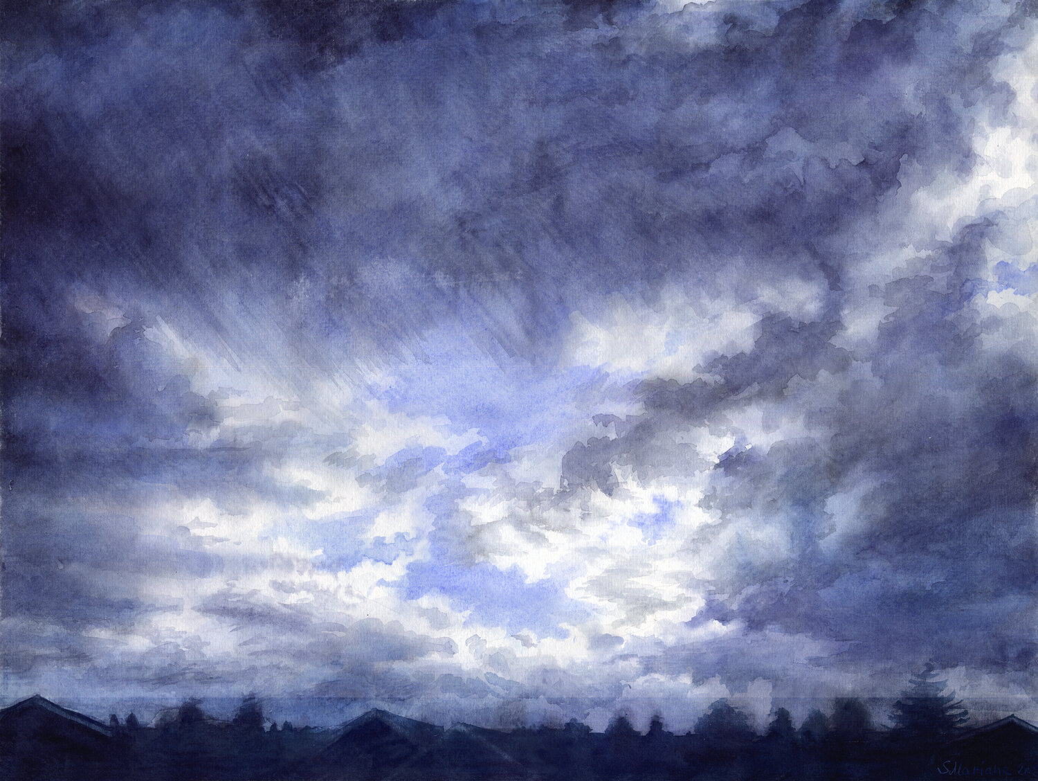Der Himmel über Norway Mariana Scvo