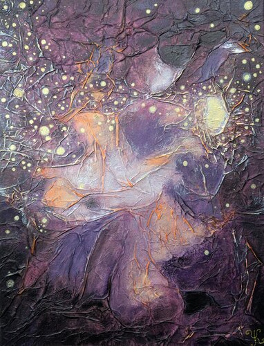 Porteur de Lumière von Yulia KESTENER, Malerei kaufen auf Singulart