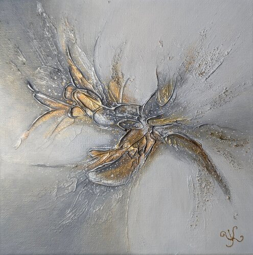 L'Envol Doré von Yulia KESTENER, Malerei kaufen auf Singulart