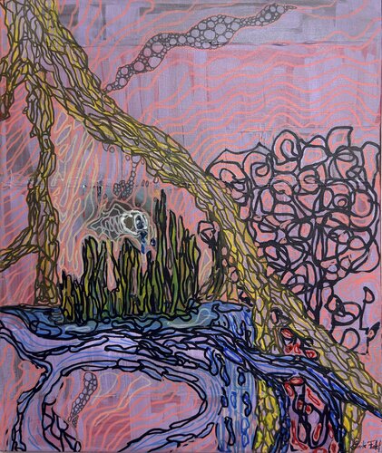 Les Nerfs du Souvenir von Emilie Frindel, Malerei kaufen auf Singulart