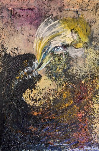 Voramortis by Emilie Frindel, Painting for Sale on Singulart