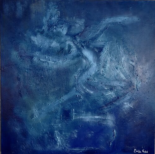 Cryostase par Emilie Frindel, Peinture en vente sur Singulart