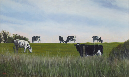Highline Grazing von Terry Guyer, Malerei kaufen auf Singulart