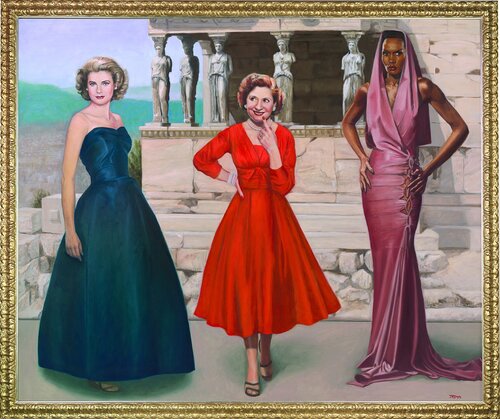 The Three Graces de Terry Guyer, Pintura a la venta en Singulart