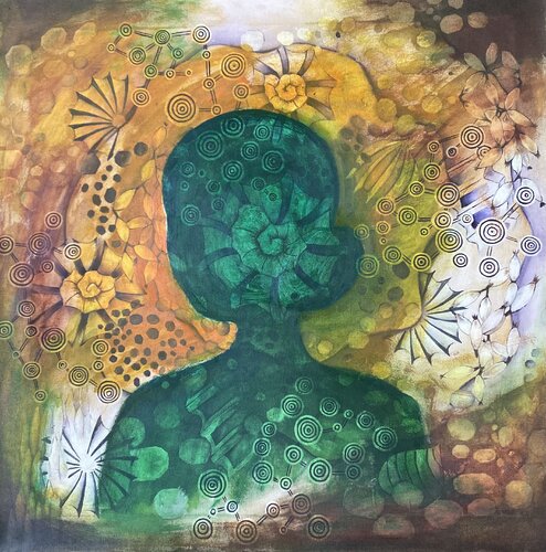 Green soul van Laura Lassa, Schilderij te koop op Singulart