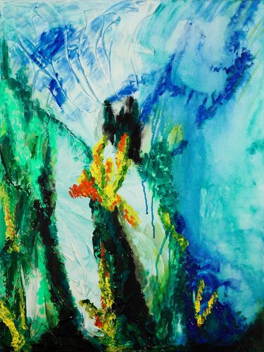 Fantasiefrau van Laura Lassa, Schilderij te koop op Singulart