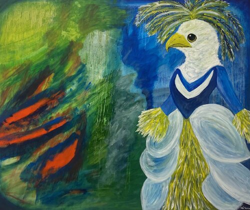 Pyrel by Laura Lassa, 회화 for Sale on Singulart