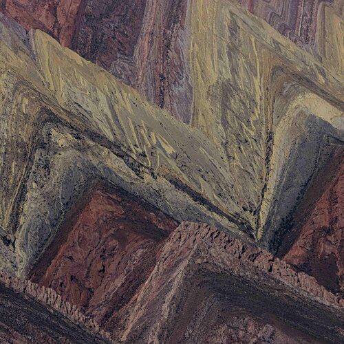 Serie Colores de Los Andes - Serranía de Hornocal 4 - Andes Jujuy von Claudia Ocanto, Fotografie kaufen auf Singulart