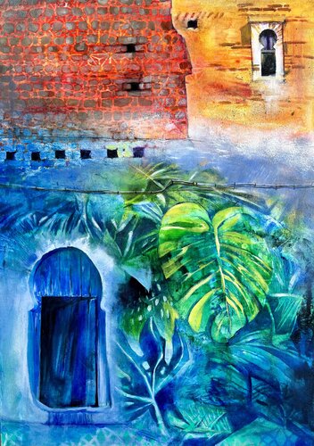 Moroccan Vibes von Zuzana Kochankova, Malerei kaufen auf Singulart