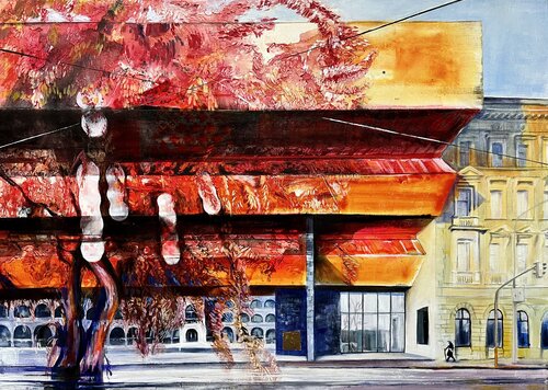 A Tribute to Strong Women in Culture von Zuzana Kochankova, Malerei kaufen auf Singulart