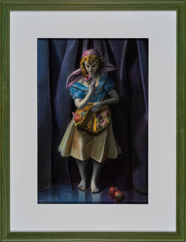 Statuette d'une paysanne by Demian Jevremovic, Painting for Sale on Singulart