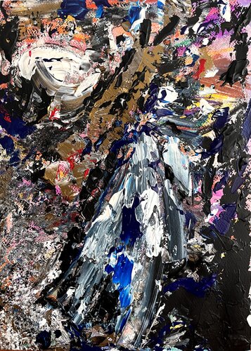 "Dance of Sadness" de Petra Bujanović, Pintura a la venta en Singulart