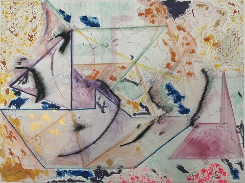 "Shapes of future" de Petra Bujanović, Pintura a la venta en Singulart