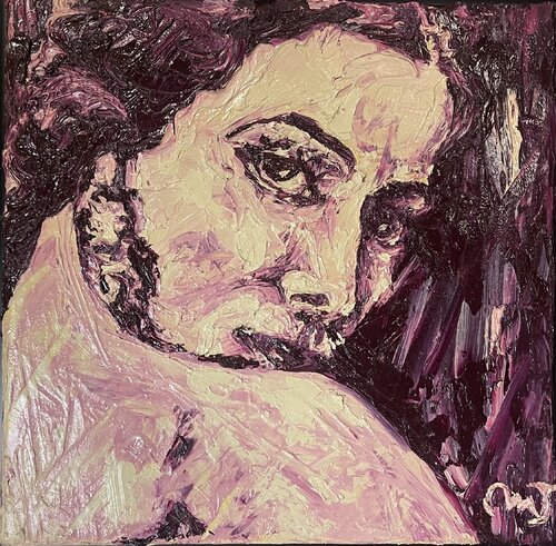Study of Sara Montiel de MariaTeresa Ortiz-Naretto, Pintura a la venta en Singulart