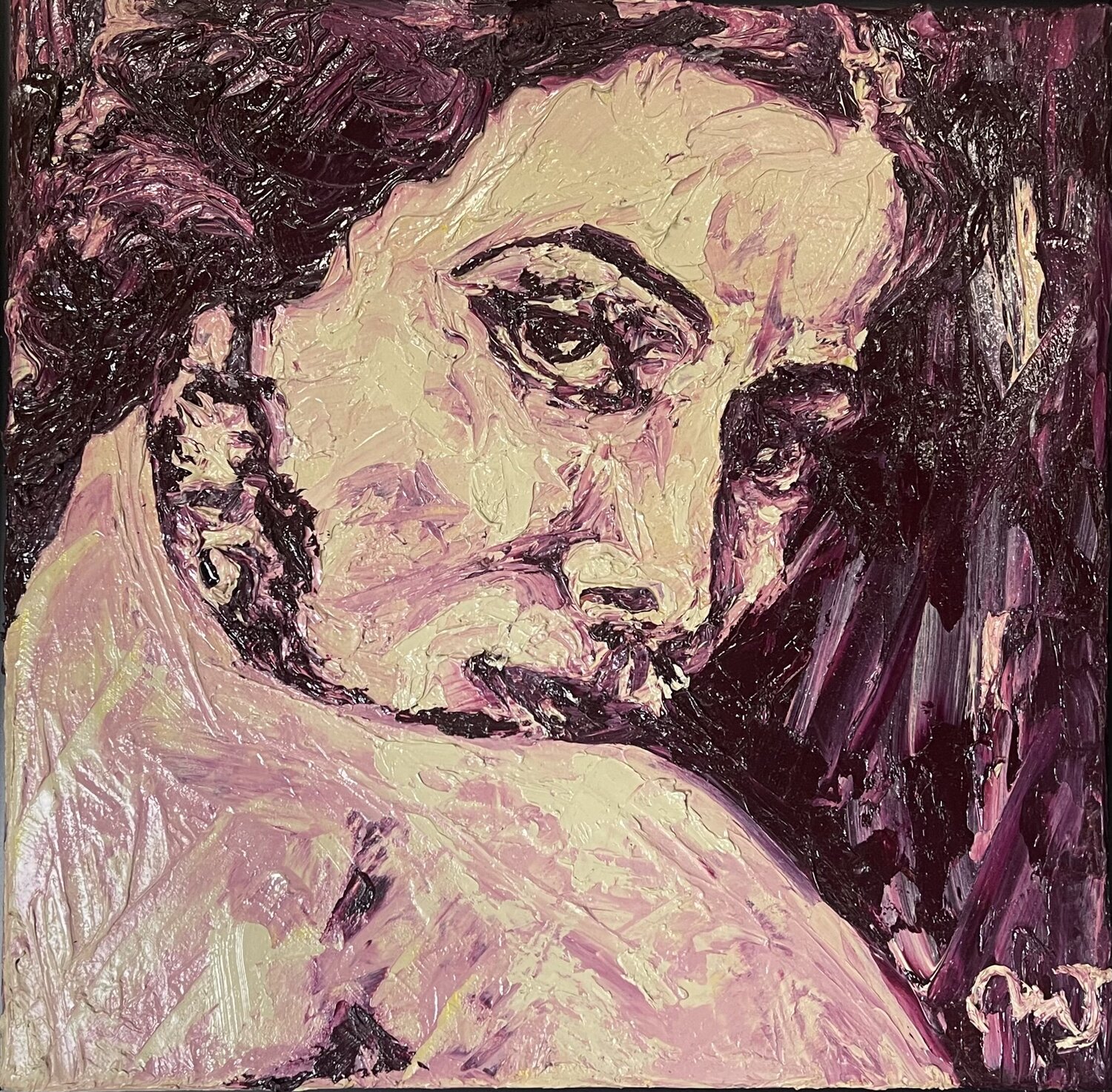 Study of Sara Montiel MariaTeresa Ortiz-Naretto Originalgemälde zu verkaufen