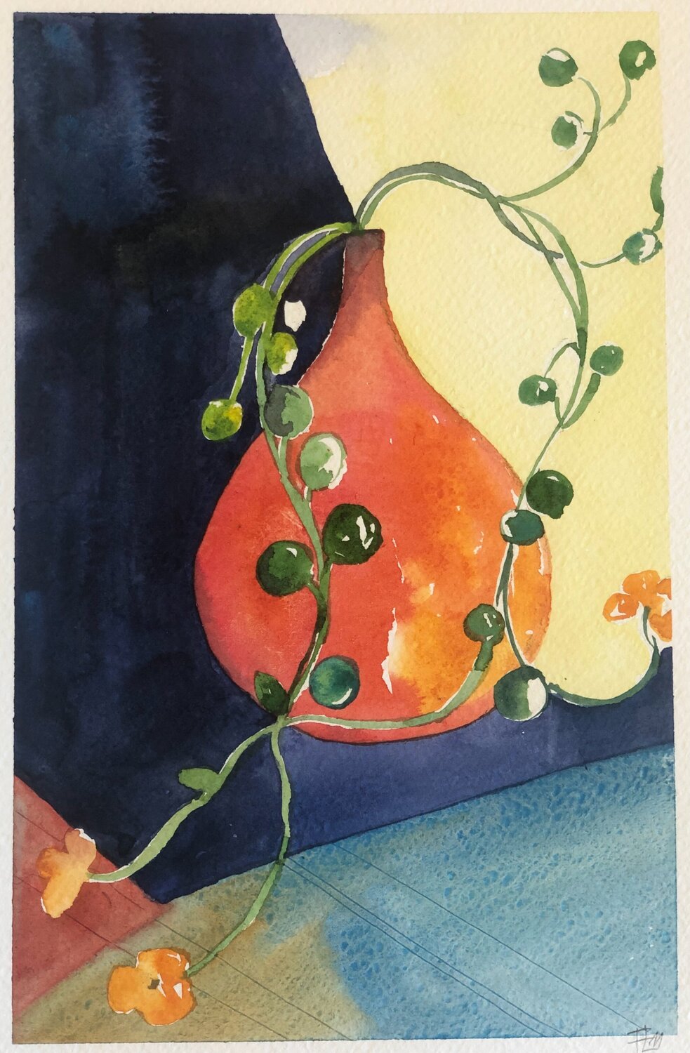 AMAtisse Vaso e giallo Francesca Lagonia