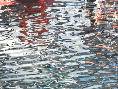 Serie: Sensaciones del mar. Título:  Círculos de colores di Kristina Taltavull, Fotografia in vendita su Singulart