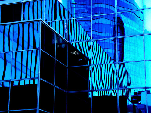 Serie: reflejos. Título: Reflejos azules. by Kristina Taltavull, Photography for Sale on Singulart