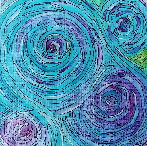 Color Flow by Francesca Licchelli, Painting for Sale on Singulart