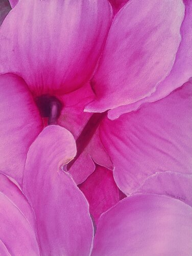 Pink Secret by Francesca Licchelli, Painting for Sale on Singulart