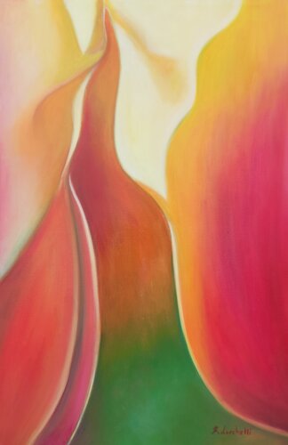 Tulip Door by Francesca Licchelli, Painting for Sale on Singulart