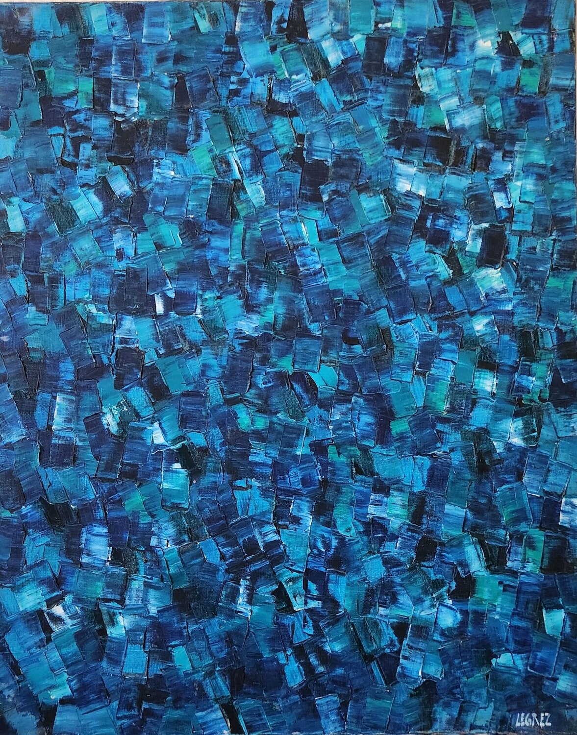 Naufrage Jacques Legrez Peinture originale à vendre
