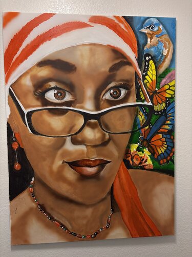 Bluebird di Stepheny Marie Rosann Estes, Pittura in vendita su Singulart