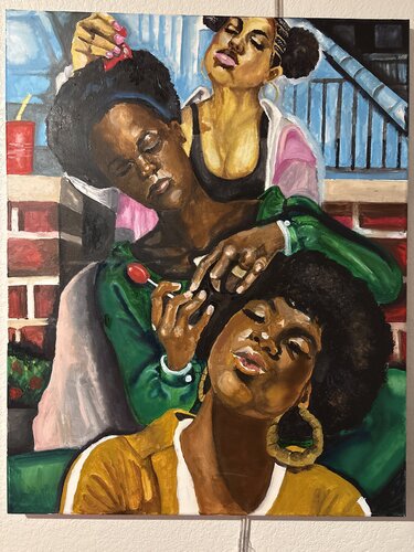 Get your hair did di Stepheny Marie Rosann Estes, Pittura in vendita su Singulart