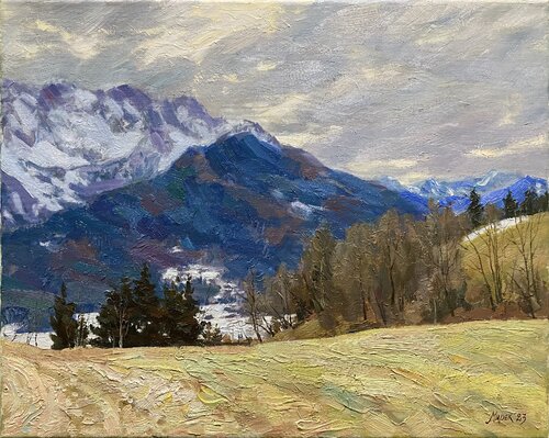 "Near the place of Kranjska Gora in Slovenia" Aleksei Mirek