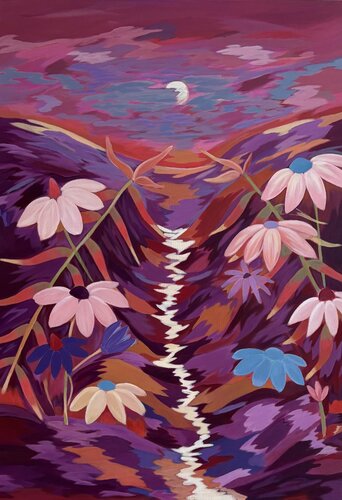 Moon Valley von Patricia Iepure, Malerei kaufen auf Singulart