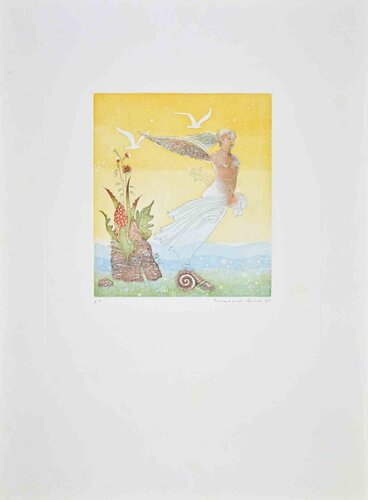 Winged Girl by Normanno Soscia, Print for Sale on Singulart