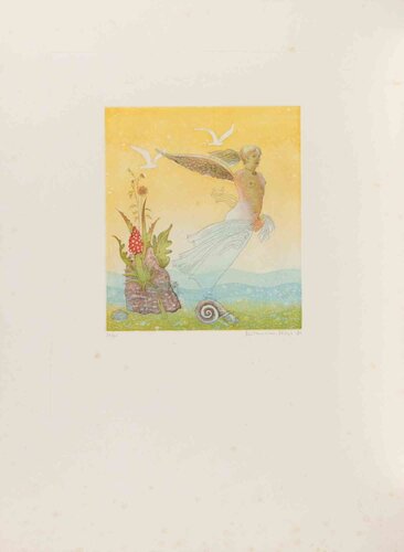 Winged Girl by Normanno Soscia, Print for Sale on Singulart